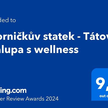 Skornickuv Statek - Tatova Chalupa S Wellness Za Priplatek Villa Hamr Exterior photo